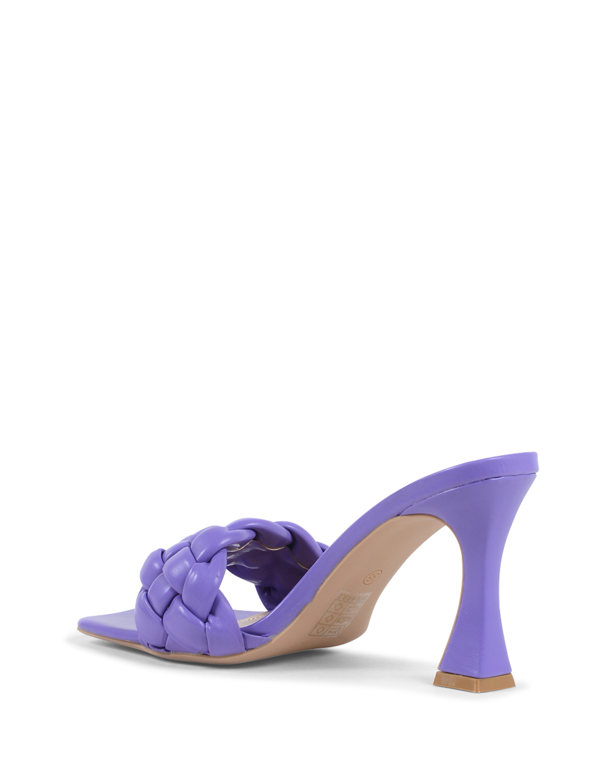19V69 Italia Womens Mule Sandal Purple V8186 PURPLE
