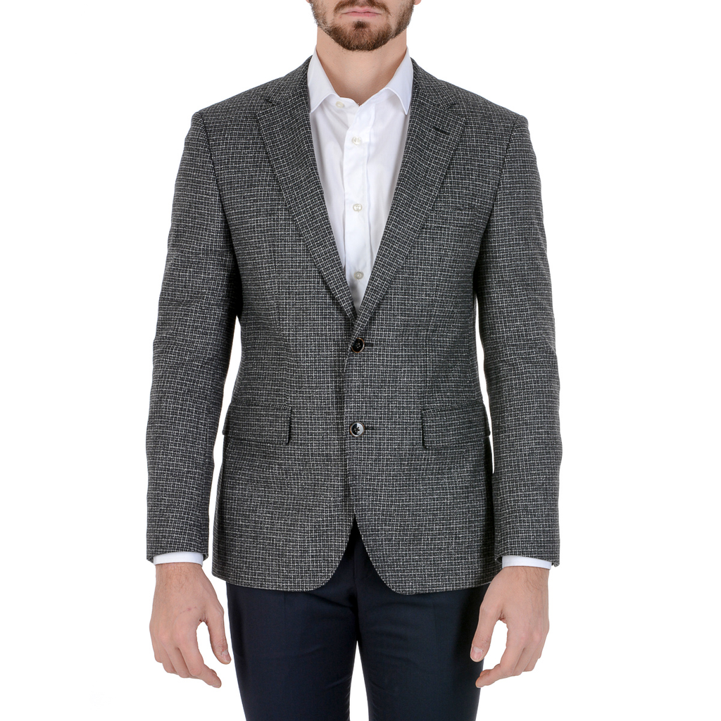 Chaqueta Hugo Boss para hombre de manga larga gris JAYDEN