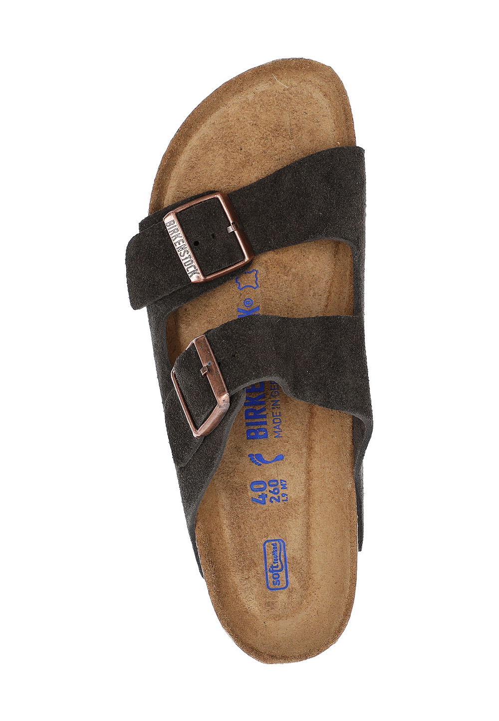 Sandalia unisex Birkenstock marrón oscuro Arizona