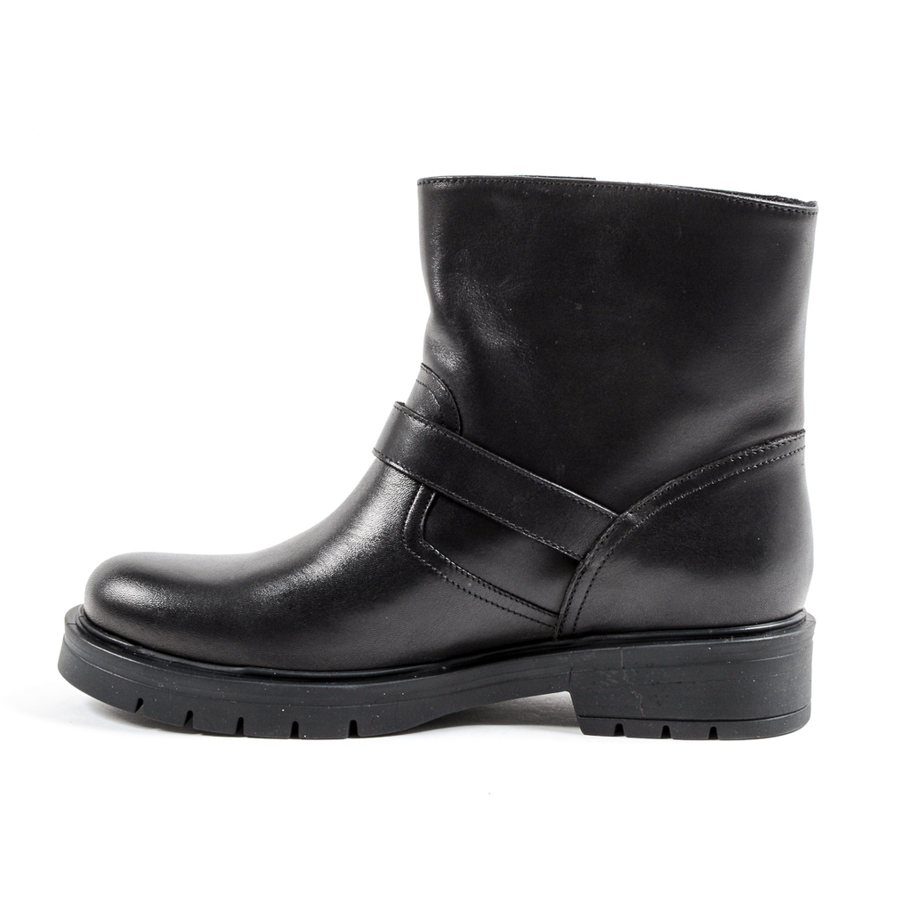 Andrew Charles Womens Short Boot Black CARLY