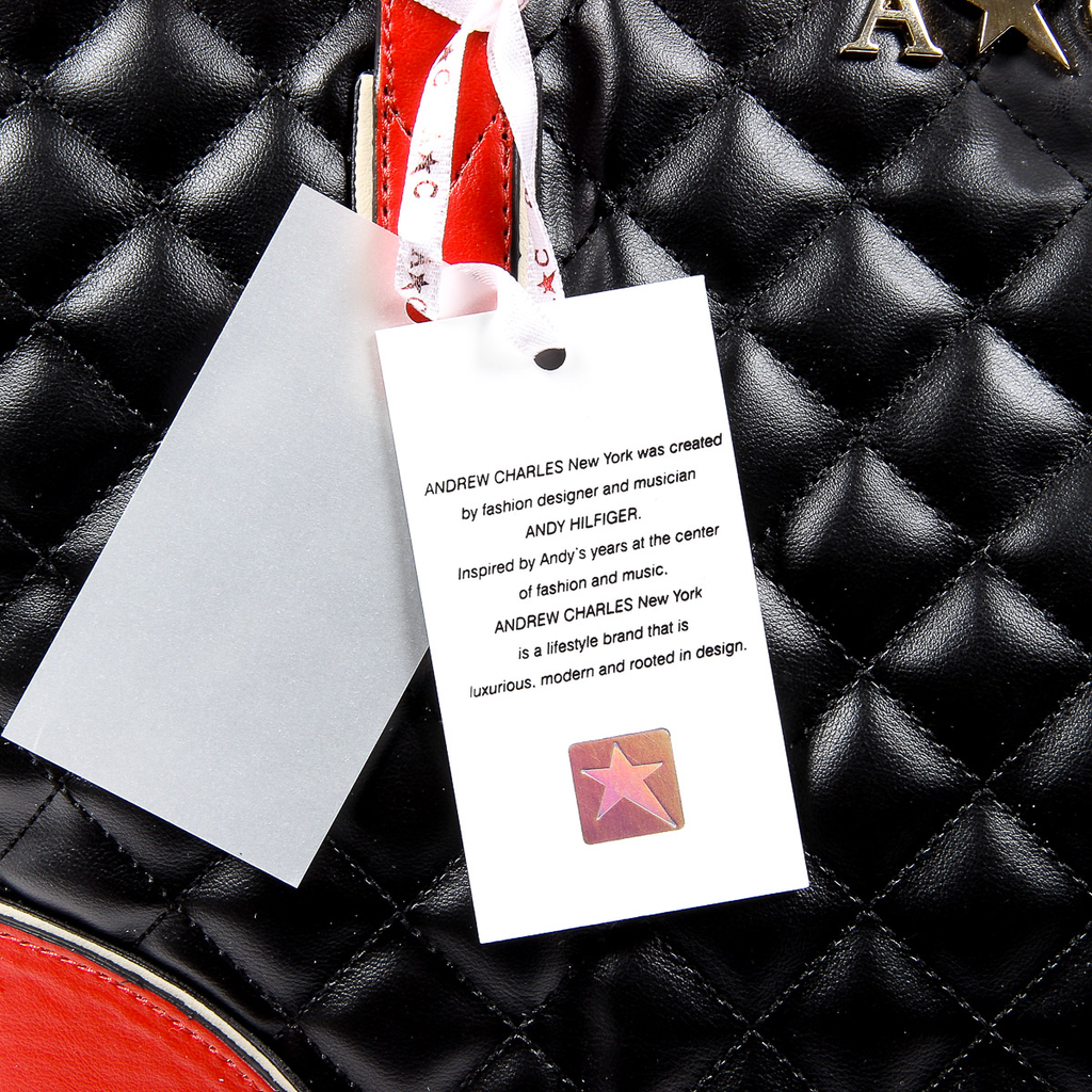 Bolso de mano para mujer Andrew Charles negro LILLI