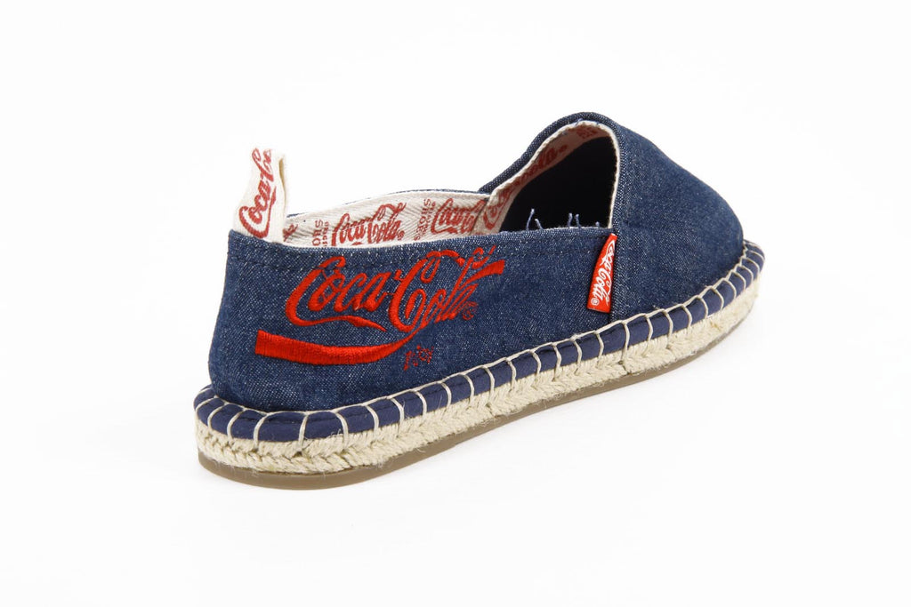 Alpargatas de mujer Coca Cola CC06102 JUTA CLASSIC JEANS