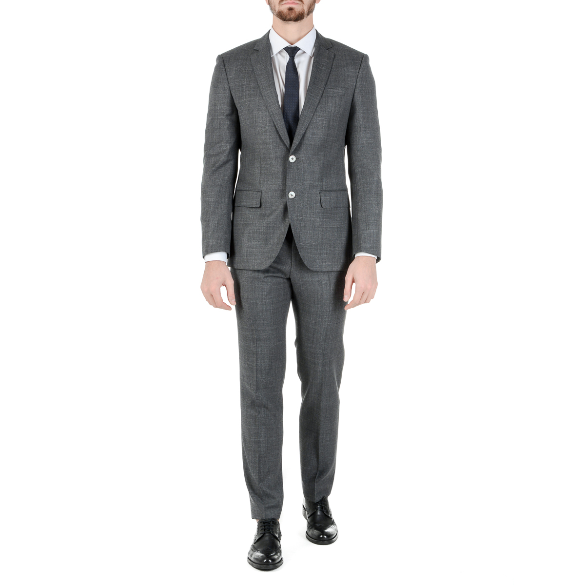 Traje Hugo Boss para hombre gris HUTSON GANDER