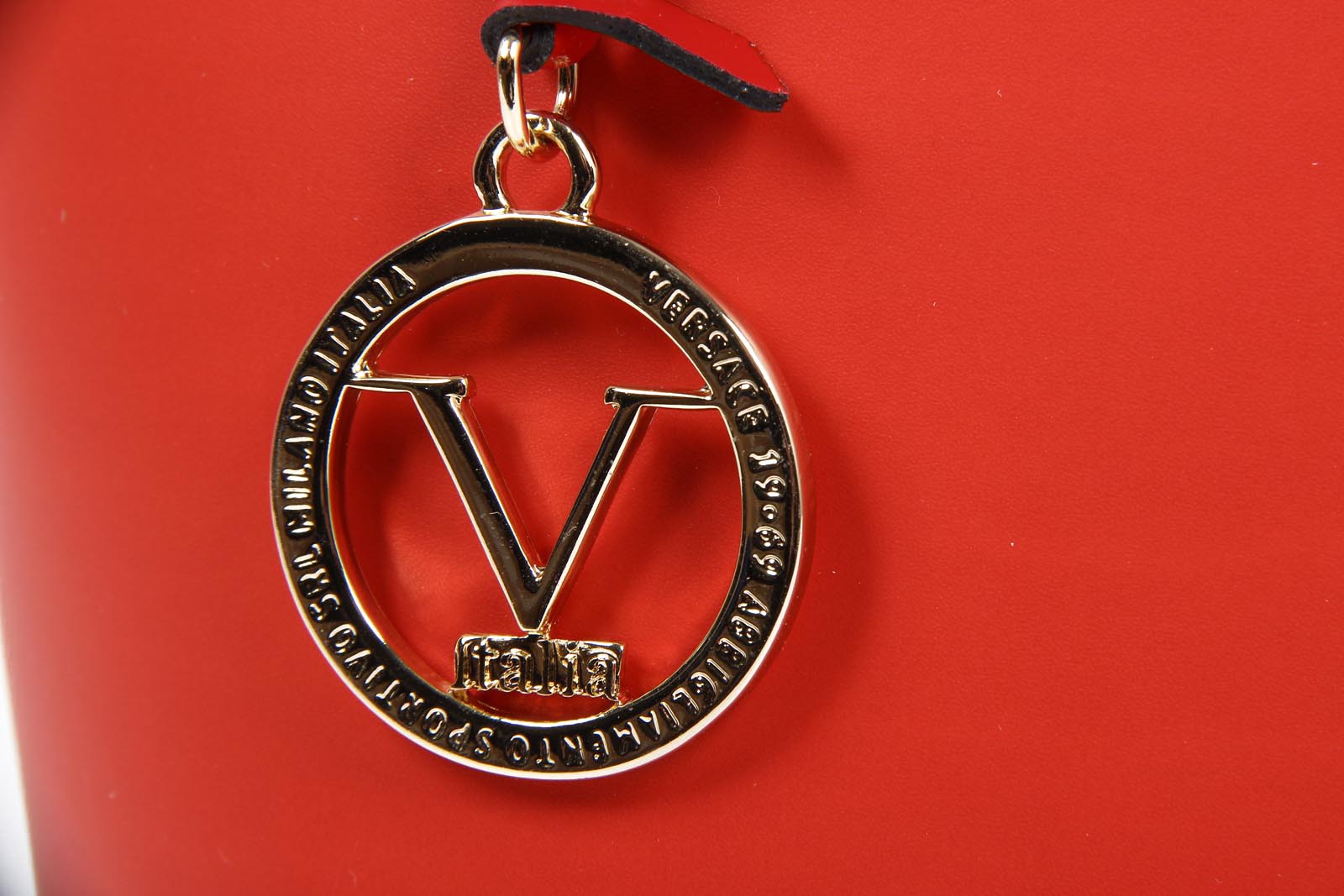 V 1969 Italia Bolso de mujer E250/52 RUGA/SPECCHIO ROSSO/218