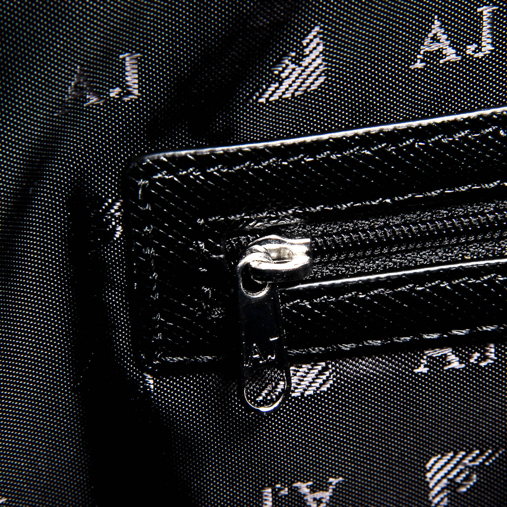 Bolso de mano para mujer Armani Jeans, negro, 922166 7P756 00020