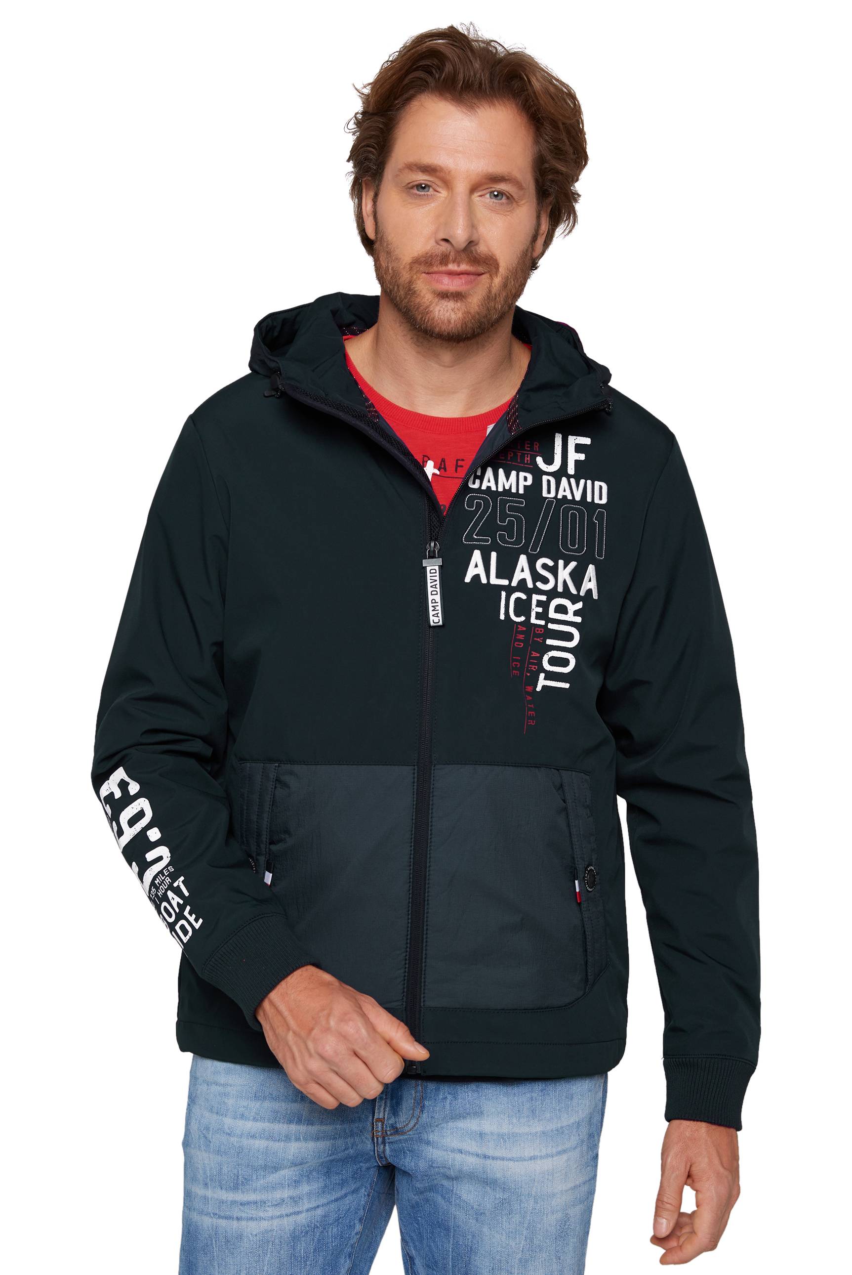 Camp David Chaqueta softshell para hombre