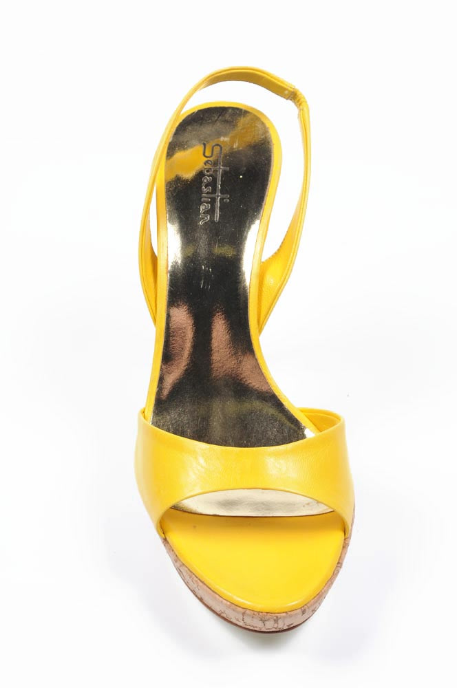 Sandalia de mujer Sebastian Milano S3112CA CAPRETTO GIALLO