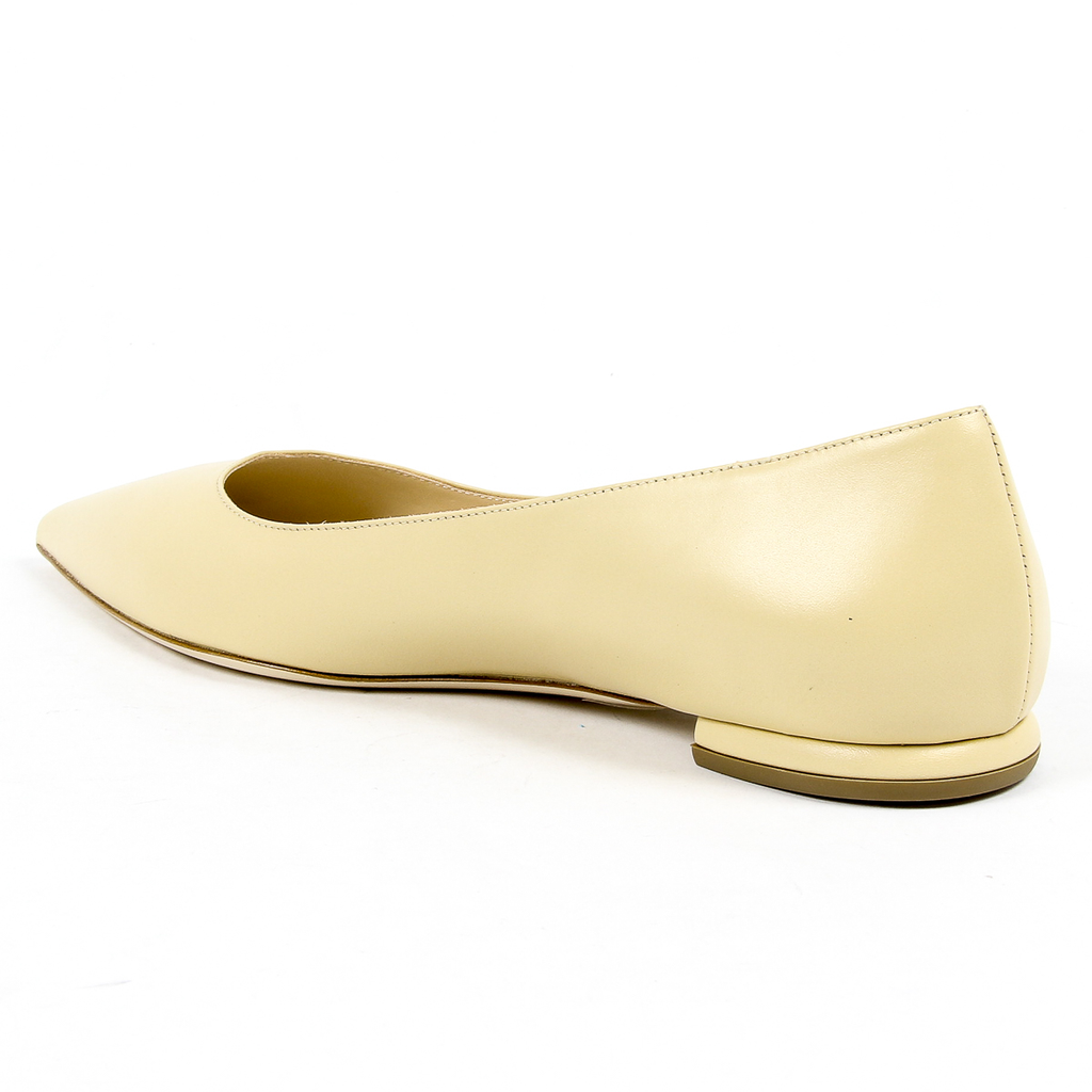 Andrew Charles Womens Ballerina Beige SONIA