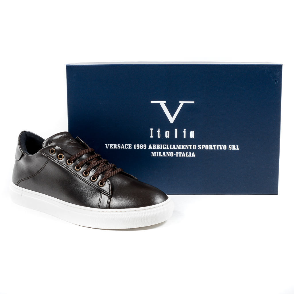 V 1969 Italia Zapatillas para hombre Marrón CREMA