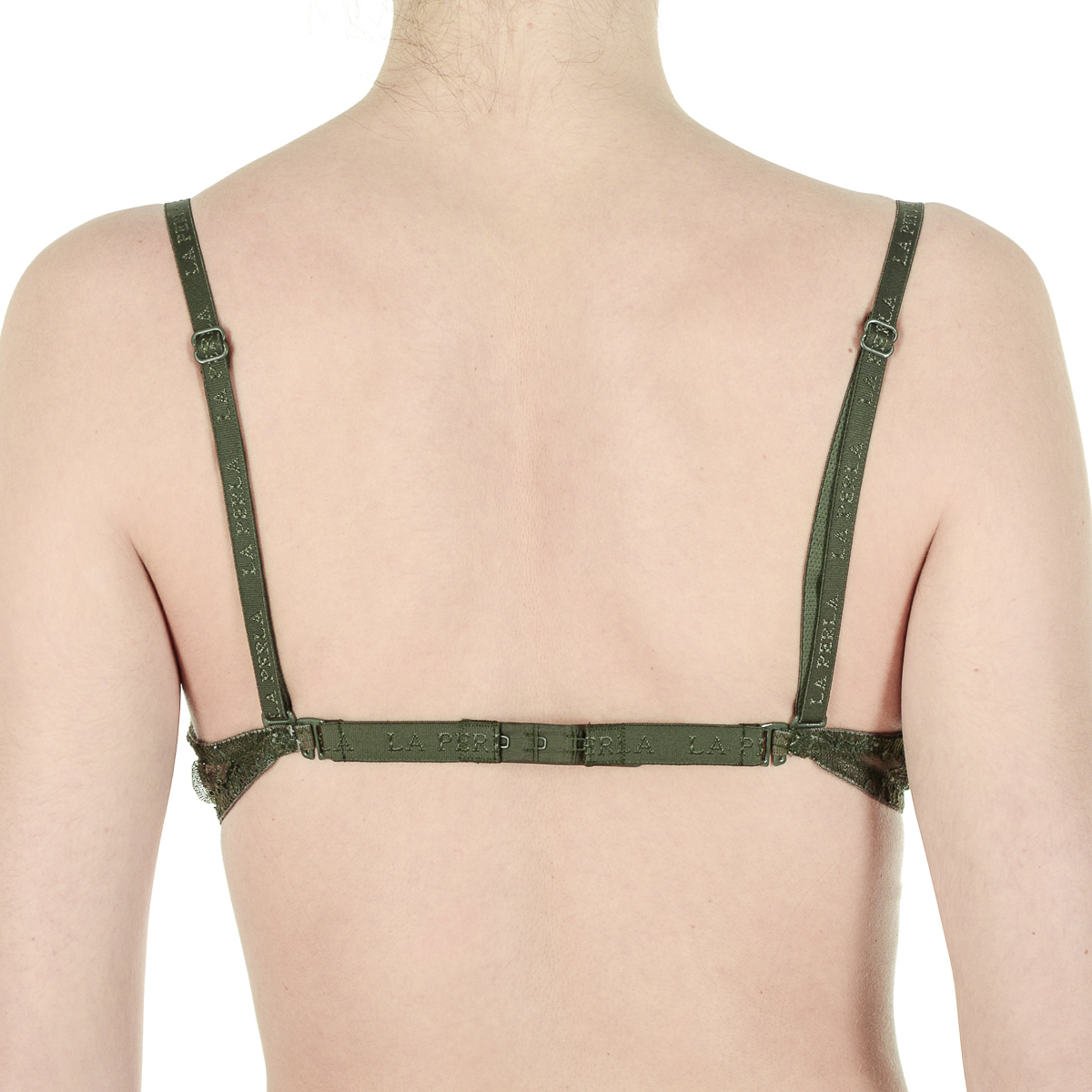 La Perla Top Womens Bra Dark Green