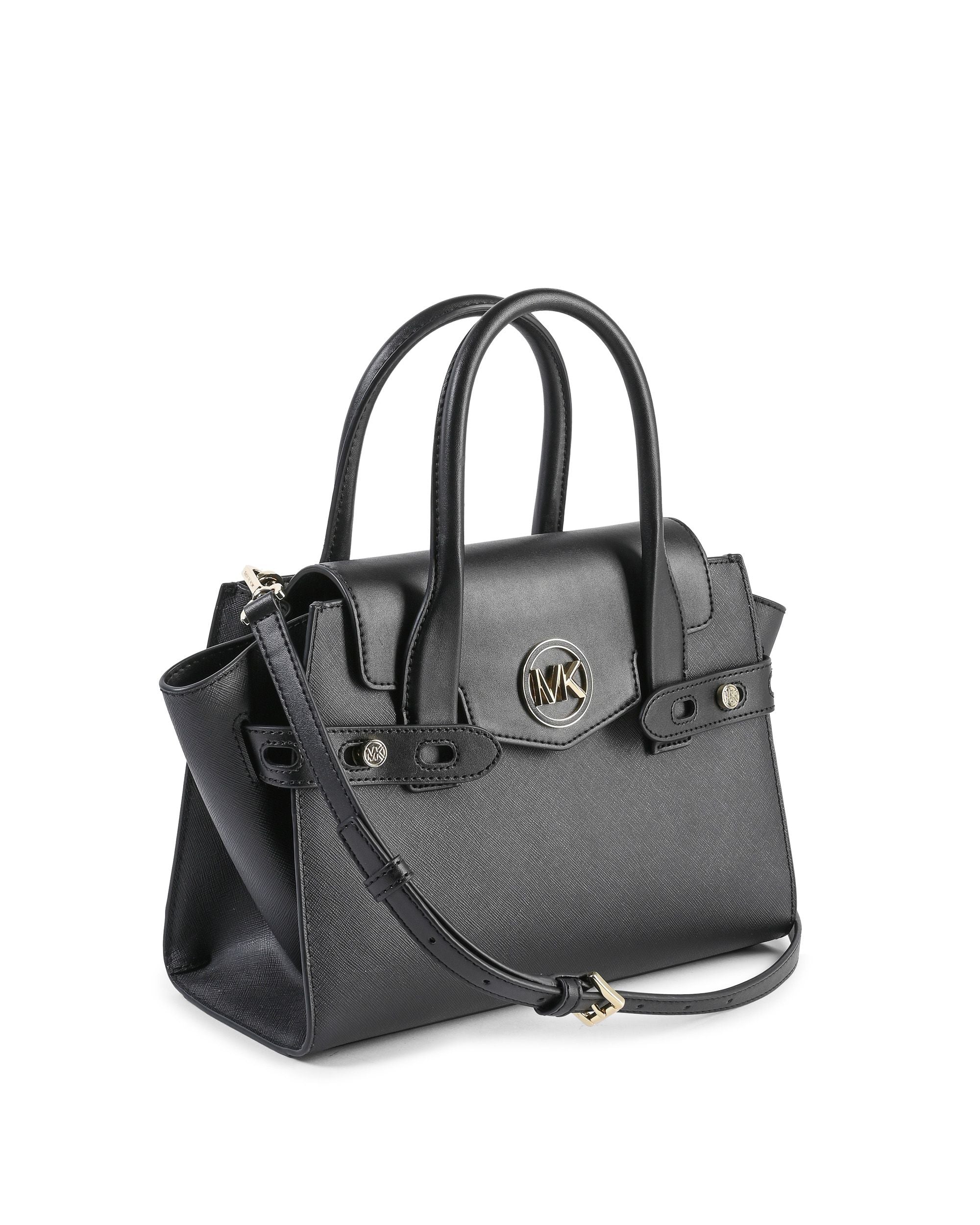 Bolso de mano mediano con solapa Michael Kors 35S2GNMS8L NEGRO