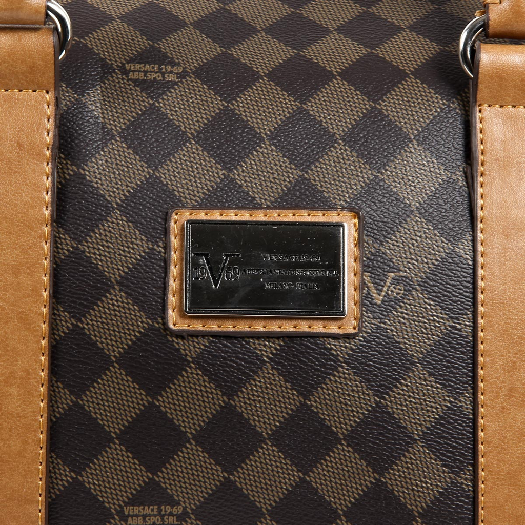 Bolso deportivo para hombre V 1969 Italia V1969015 COFFEE TABA