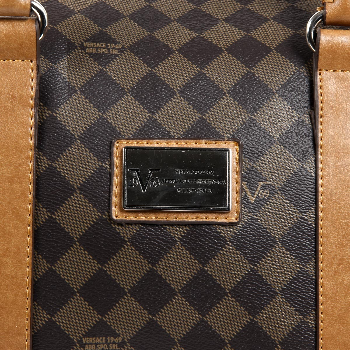 Bolso deportivo para hombre V 1969 Italia V1969015 COFFEE TABA