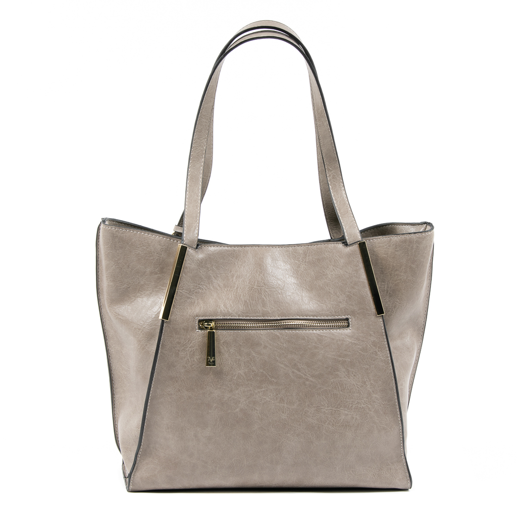 Bolso de mano para mujer V 1969 Italia gris REBECCA