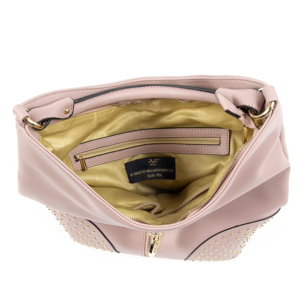 Bolso de mano para mujer V 1969 Italia Rosa SANDRA
