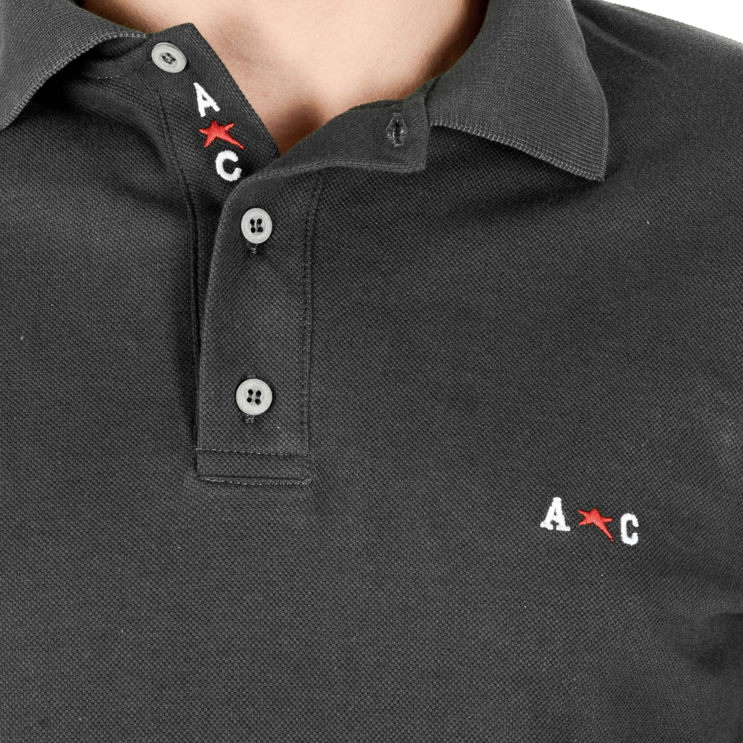 Polo para hombre Andrew Charles By Andy Hilfiger PT160 32001 ALABAMA GRIS OSCURO