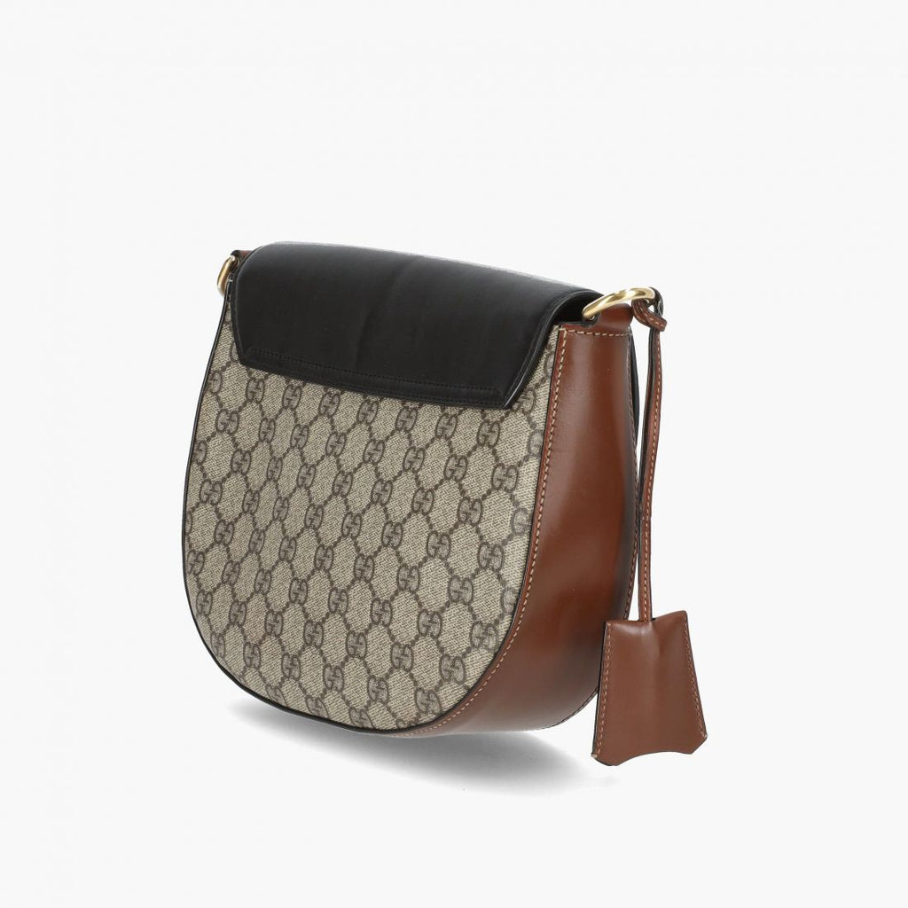 Bolso de hombro con candado y monograma GG