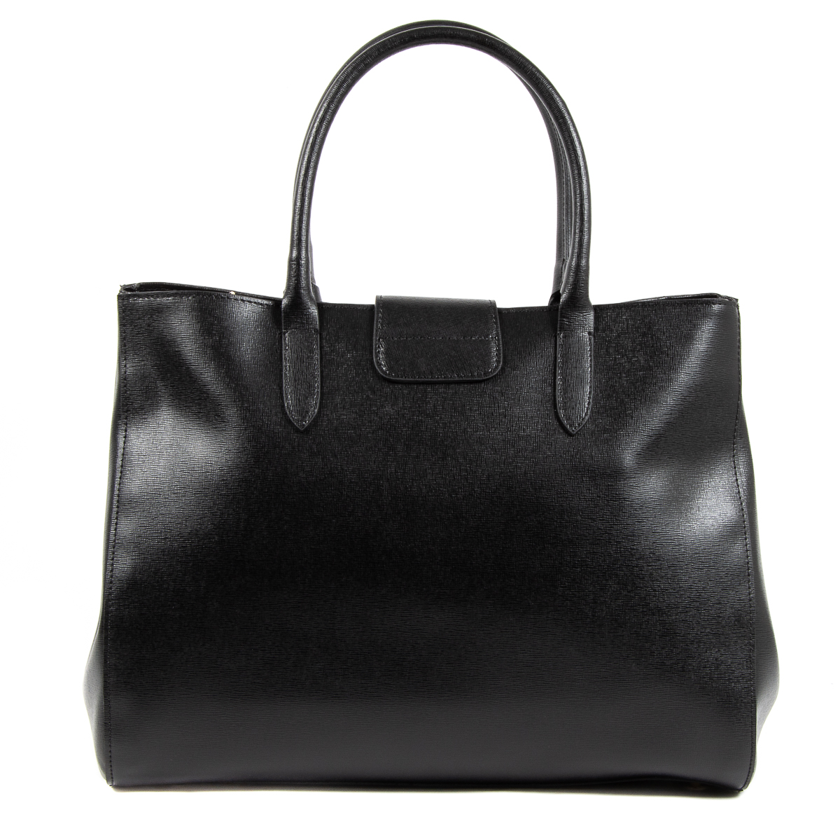 Bolso de mano para mujer V 1969 Italia negro TURNER