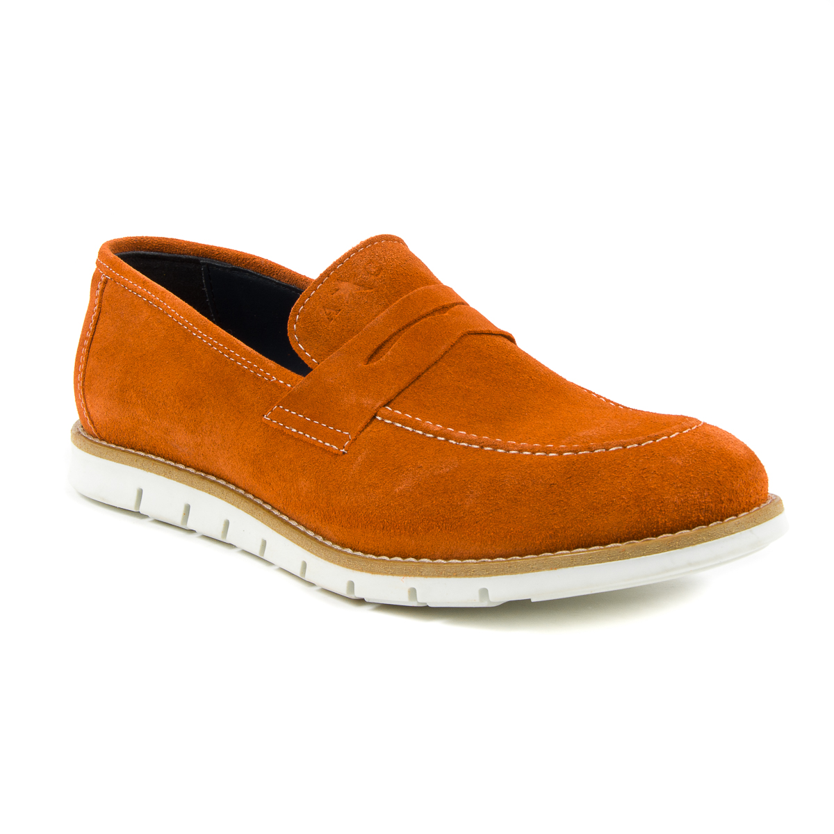 Mocasines Andrew Charles para hombre naranja SEAN