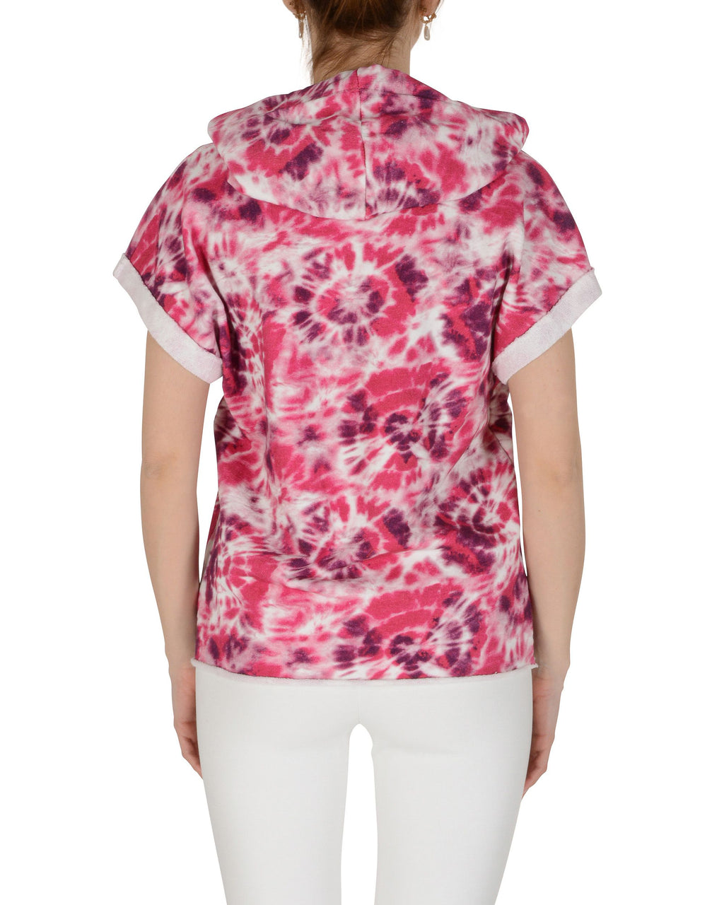 19V69 Italia Sudadera con capucha para mujer Multicolor GALAXY HOODIE FUXIA MULTI