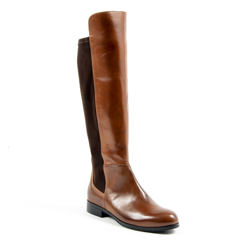 V 1969 Italia Womens High Boot Brown GRAPE
