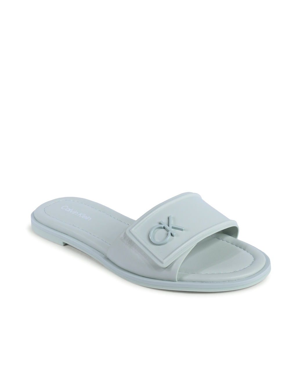 Sandalias Calvin Klein para mujer, color verde, HW0HW01939LIA