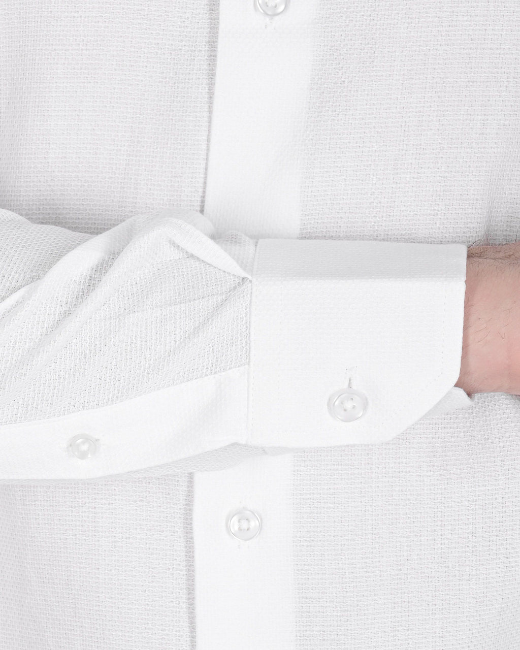 Camisa italiana para hombre 19V69 EDWARD WHITE