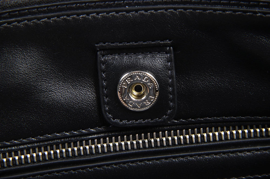 Bolso de compras Prada BN2866 Nero Soft Calf