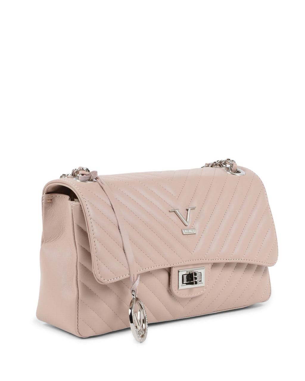 Bolso de mano para mujer V Italia color piel V0116 SAUVAGE CIPRIA