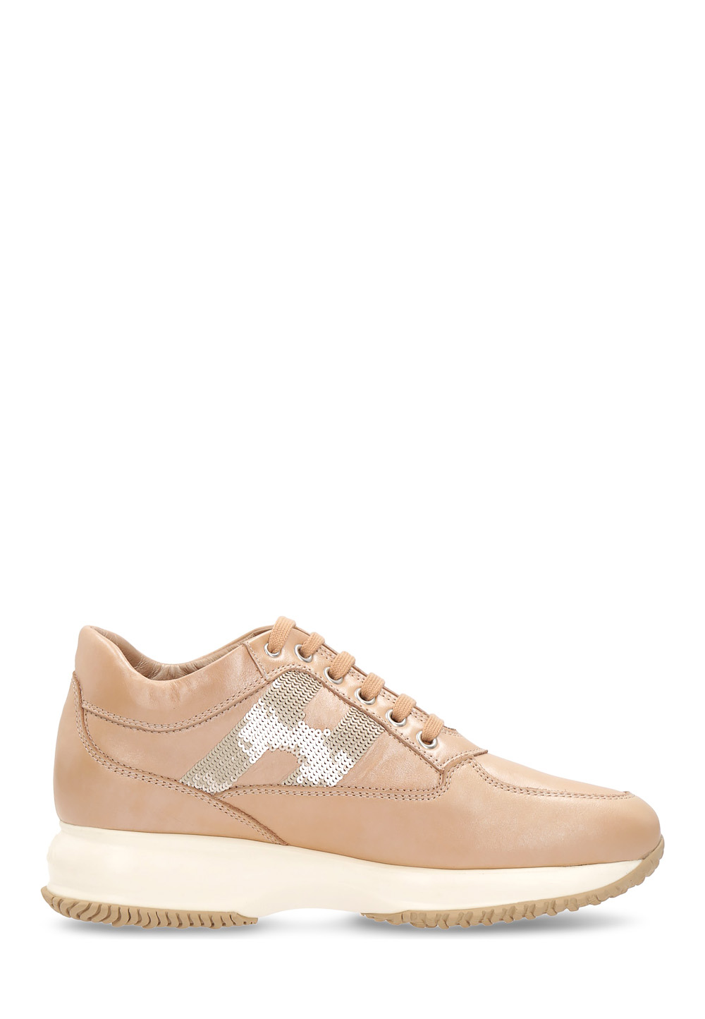 Hogan Womens Sneaker Orange Interactive HXW00N0564177UXC217
