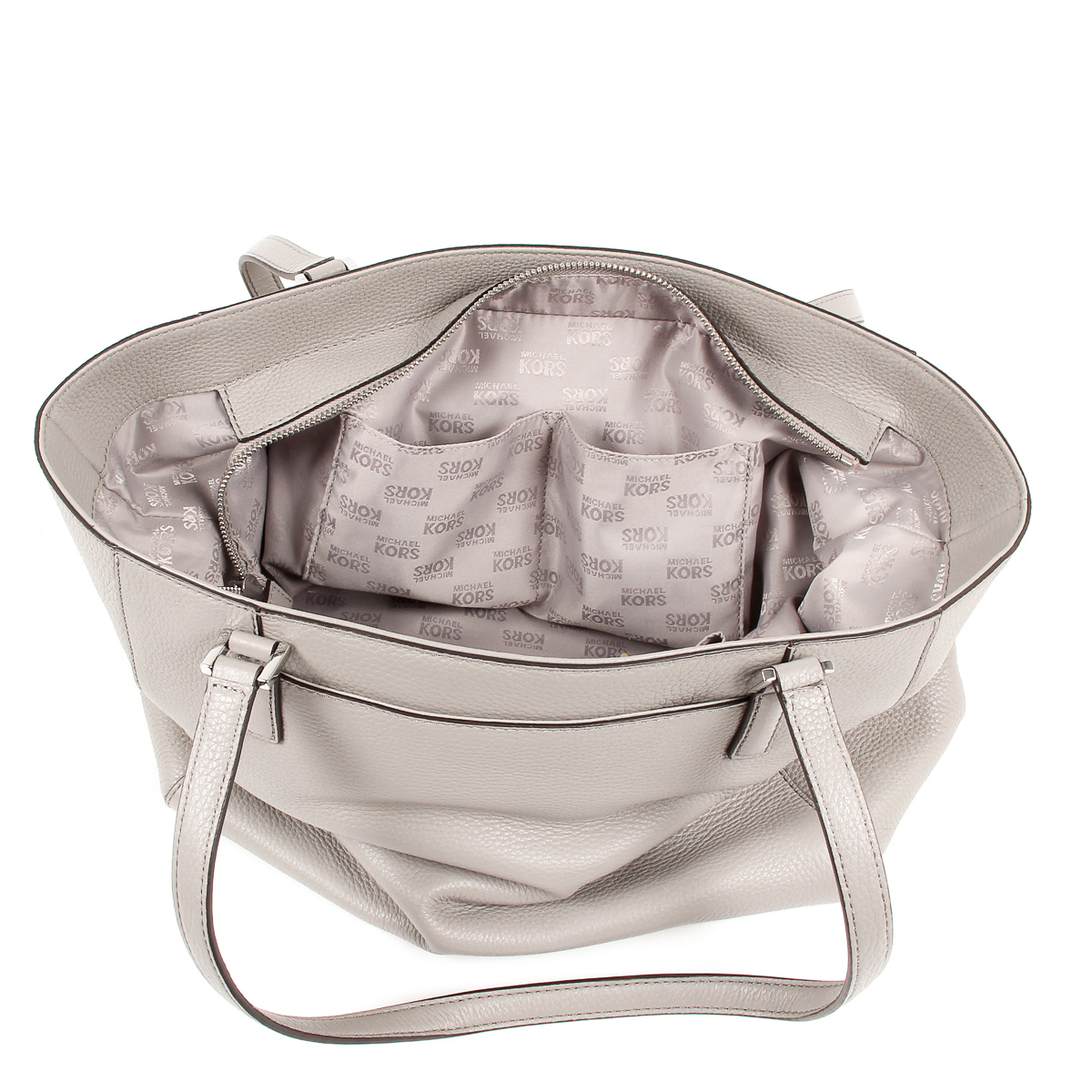 Michael Kors Womens Handbag BEDFORD 35S7SBFT3L PEARL GREY