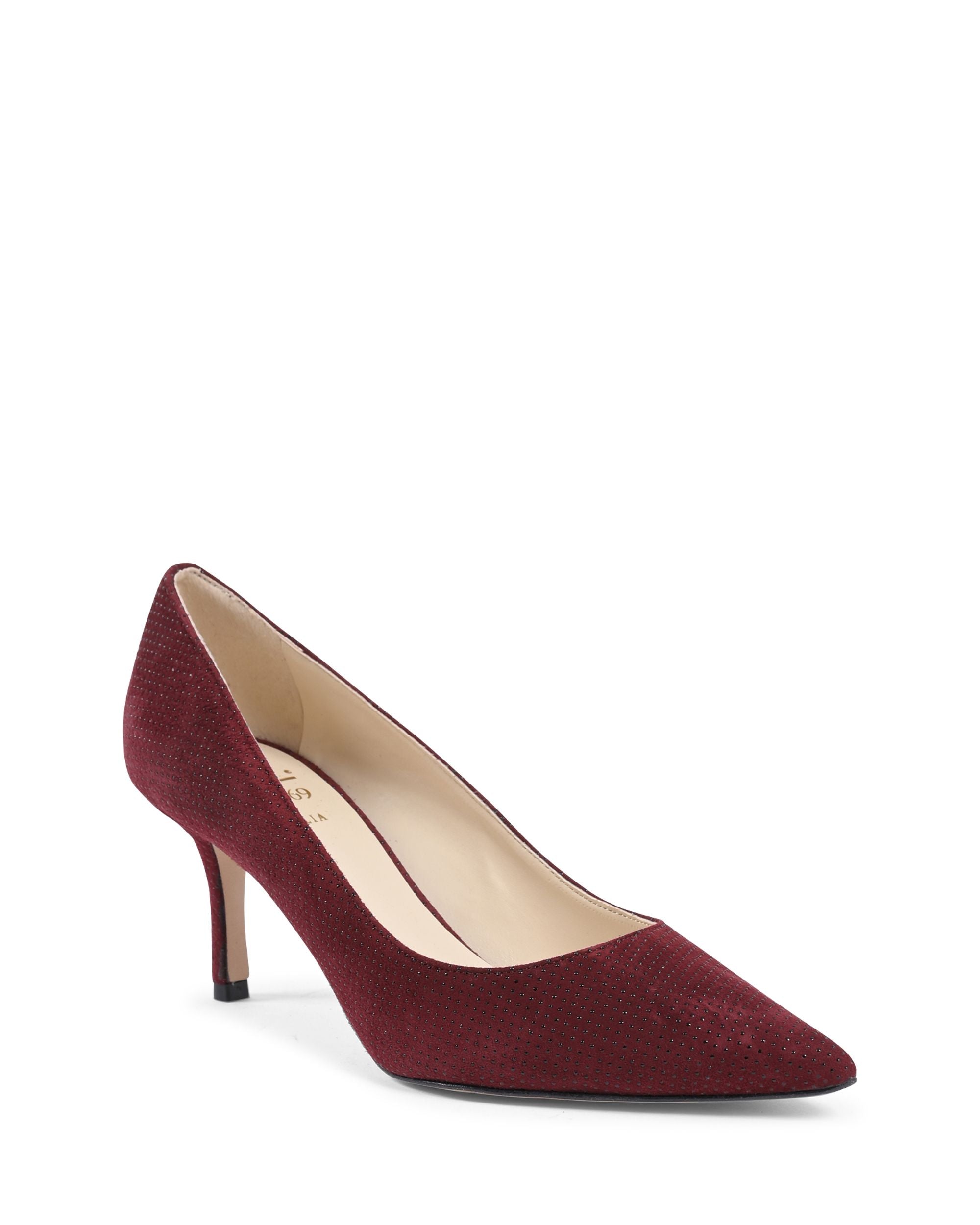 19V69 Italia Zapatos de salón para mujer Burdeos INES65 BURDEOS BOT. TELA
