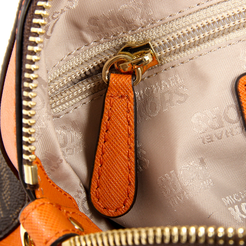 Michael Kors Womens Handbag CIARA 35S7GC6M8B BROWN TANG