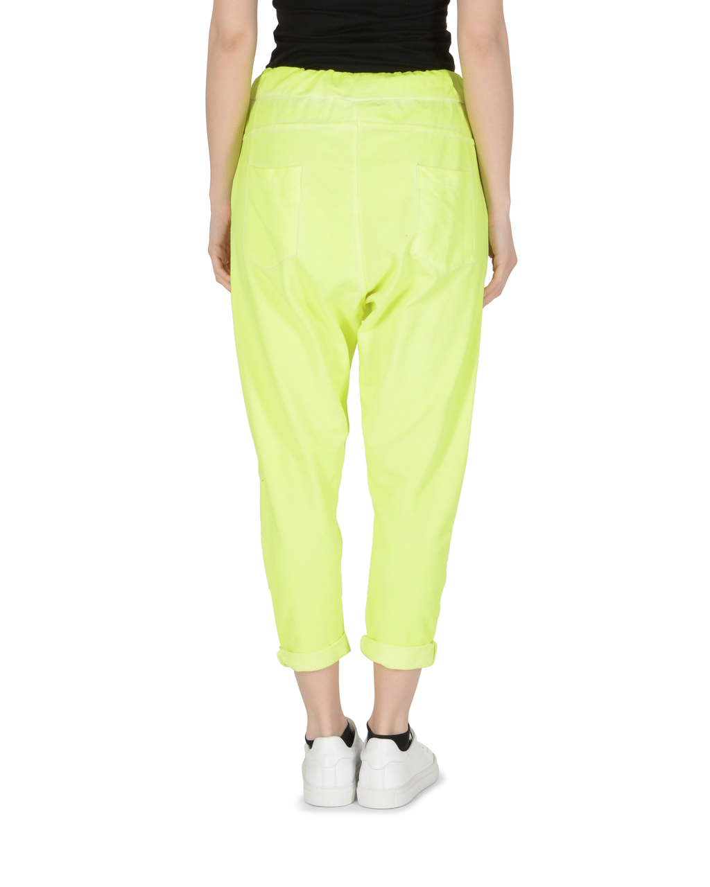 19V69 Italia Pantalones de mujer Amarillo FUNKY YELLOW