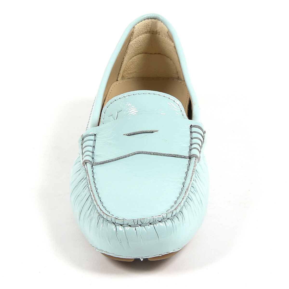 V 1969 Italia Womens Loafer Light Blue AMALFI