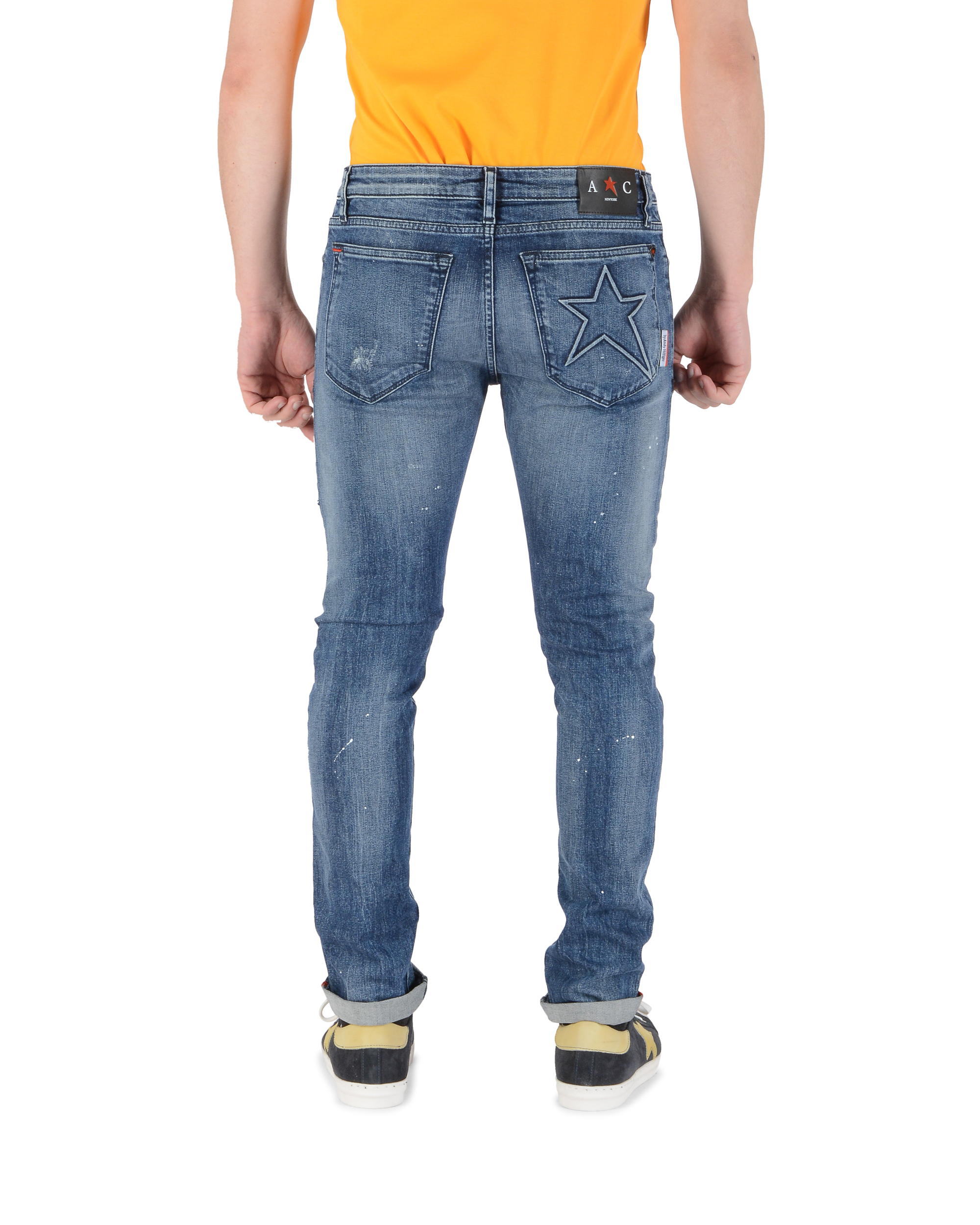 Vaqueros Andrew Charles para hombre de corte regular AN53 THOMAS