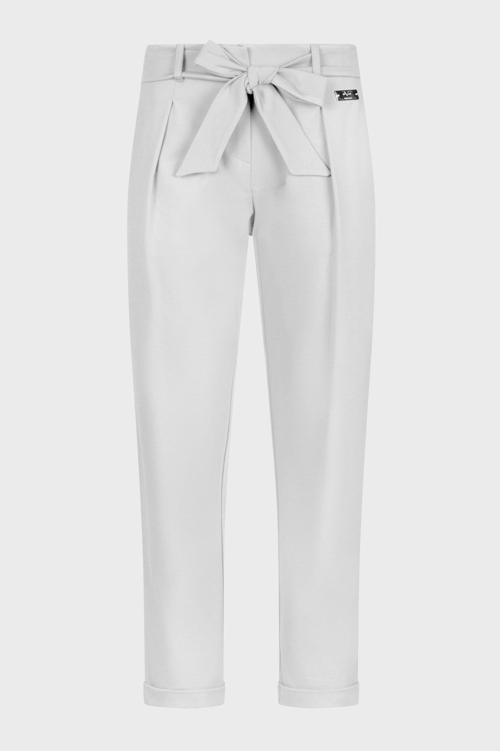 19V69 Italia Pantalones de mujer blancos TRUMP WHITE