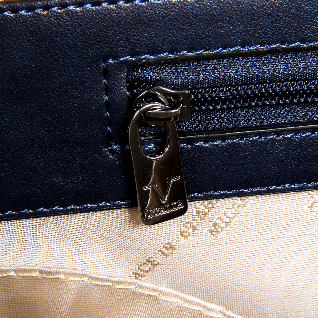 Bolso de mano para hombre V 1969 Italia azul EVAN