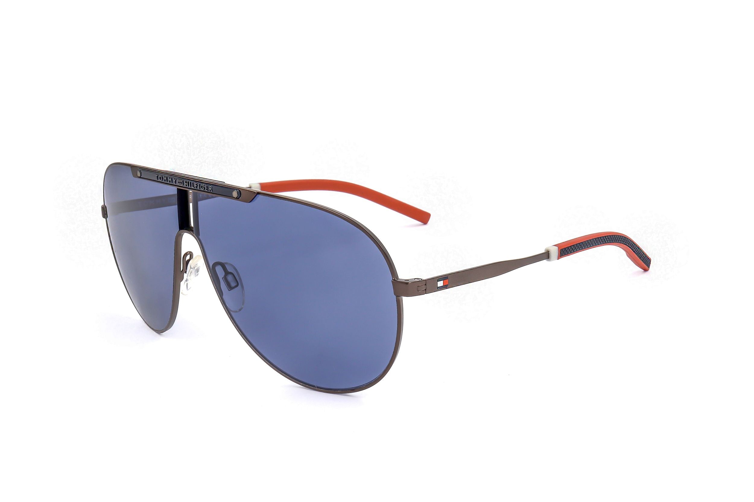 Gafas de sol Tommy Hilfiger para hombre TH 1801 S SVK 67 07 135 NEGRO RUTENIO MATE