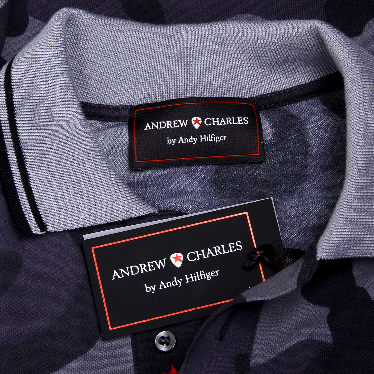 Polo Andrew Charles de manga corta para hombre, multicolor, STEVE
