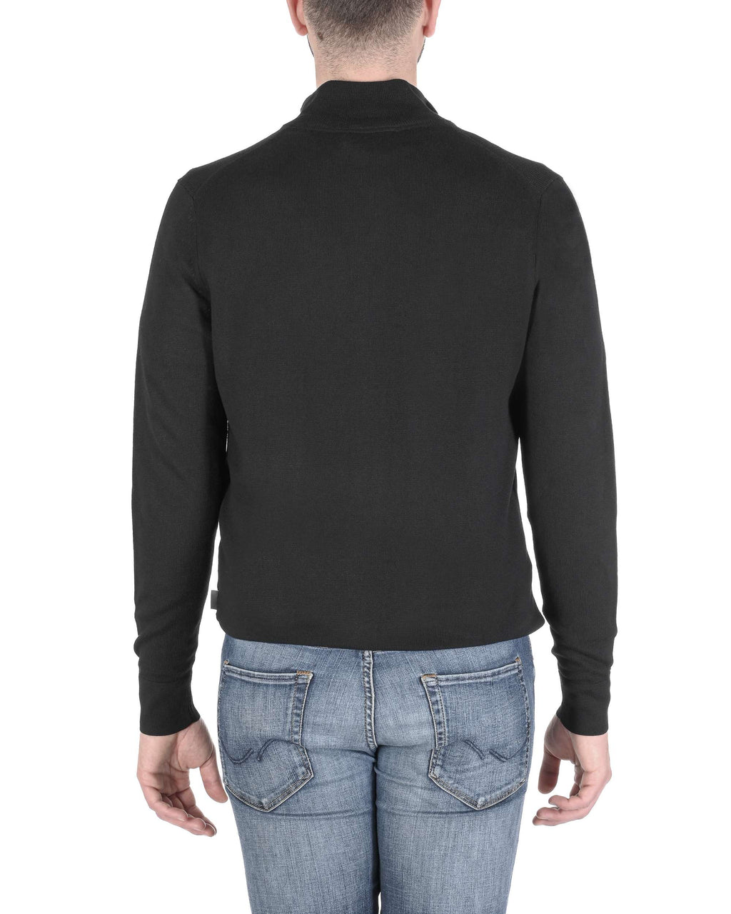 Suéter con cremallera para hombre Calvin Klein negro K10K108196BEH