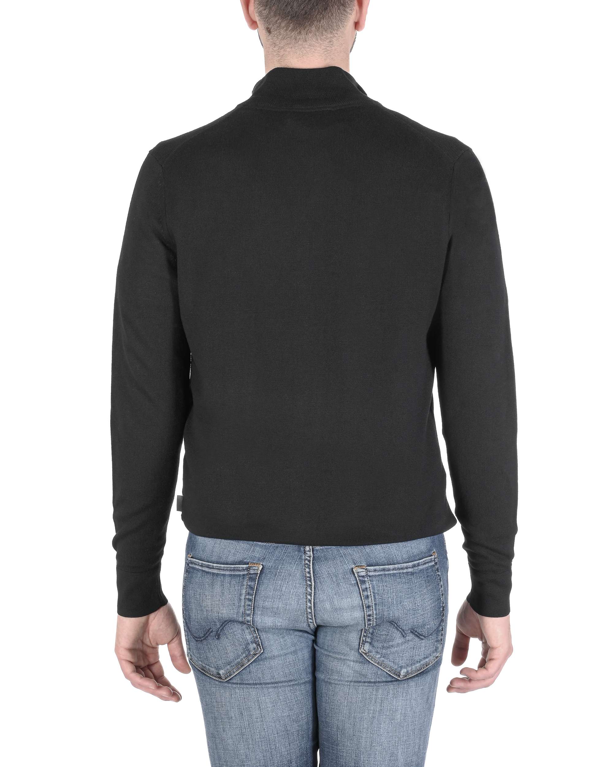 Suéter con cremallera para hombre Calvin Klein negro K10K108196BEH