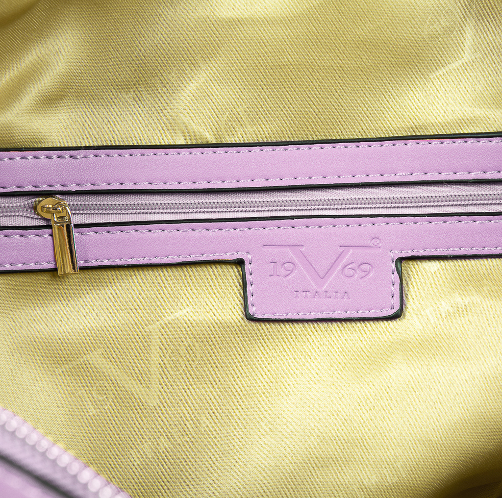 Bolso de mano para mujer V 1969 Italia morado GIULIA