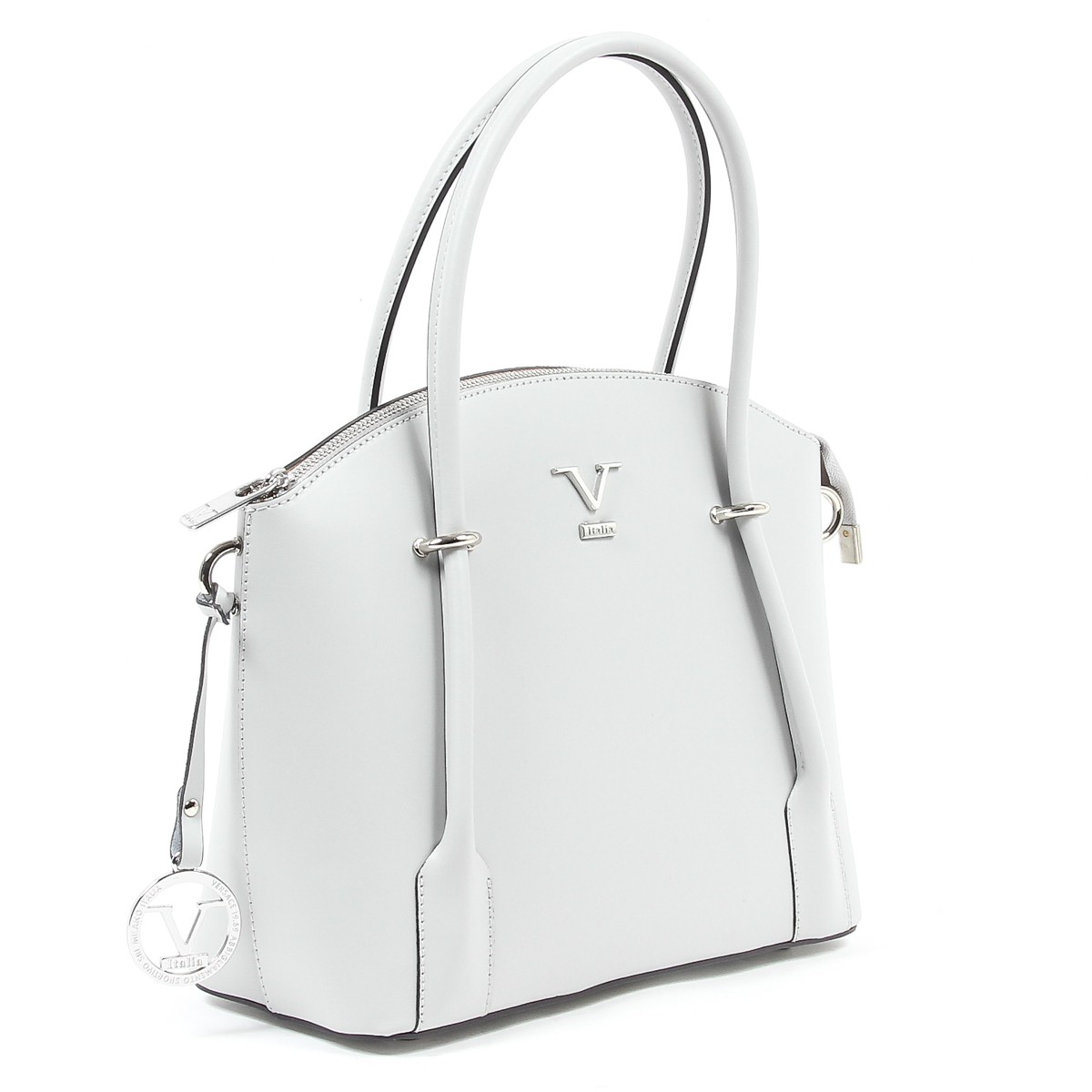 Bolso de mano para mujer V 1969 Italia V003-S RUGA GRIGIO