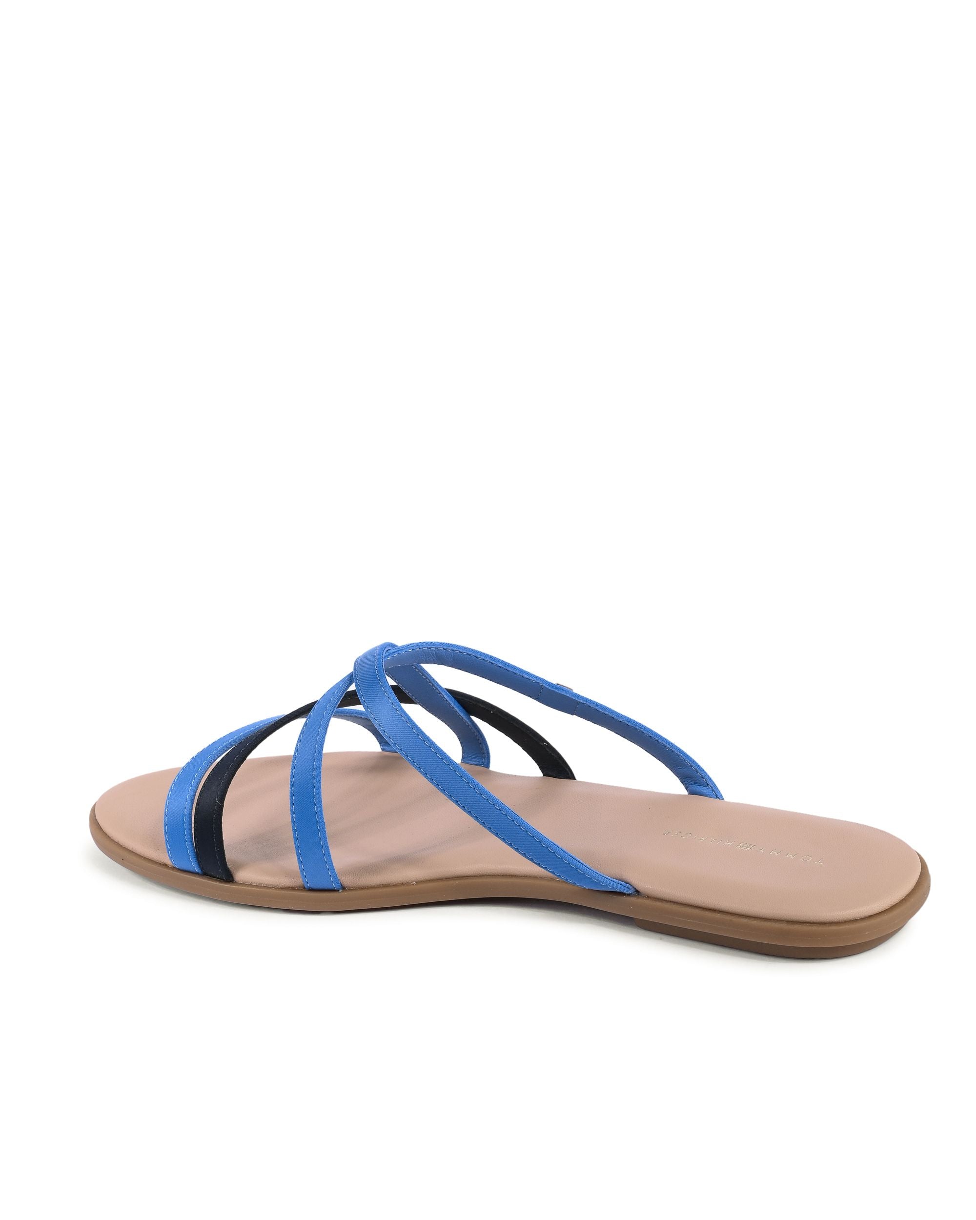 Sandalias Tommy Hilfiger para mujer, color azul, FW0FW080410G3