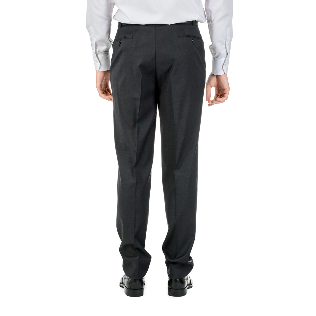 Canali Mens Suit Long Sleeves Black