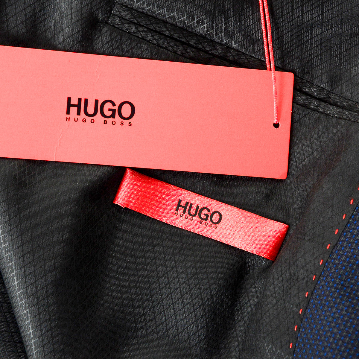 Chaqueta Hugo Boss para hombre de manga larga azul oscuro JET