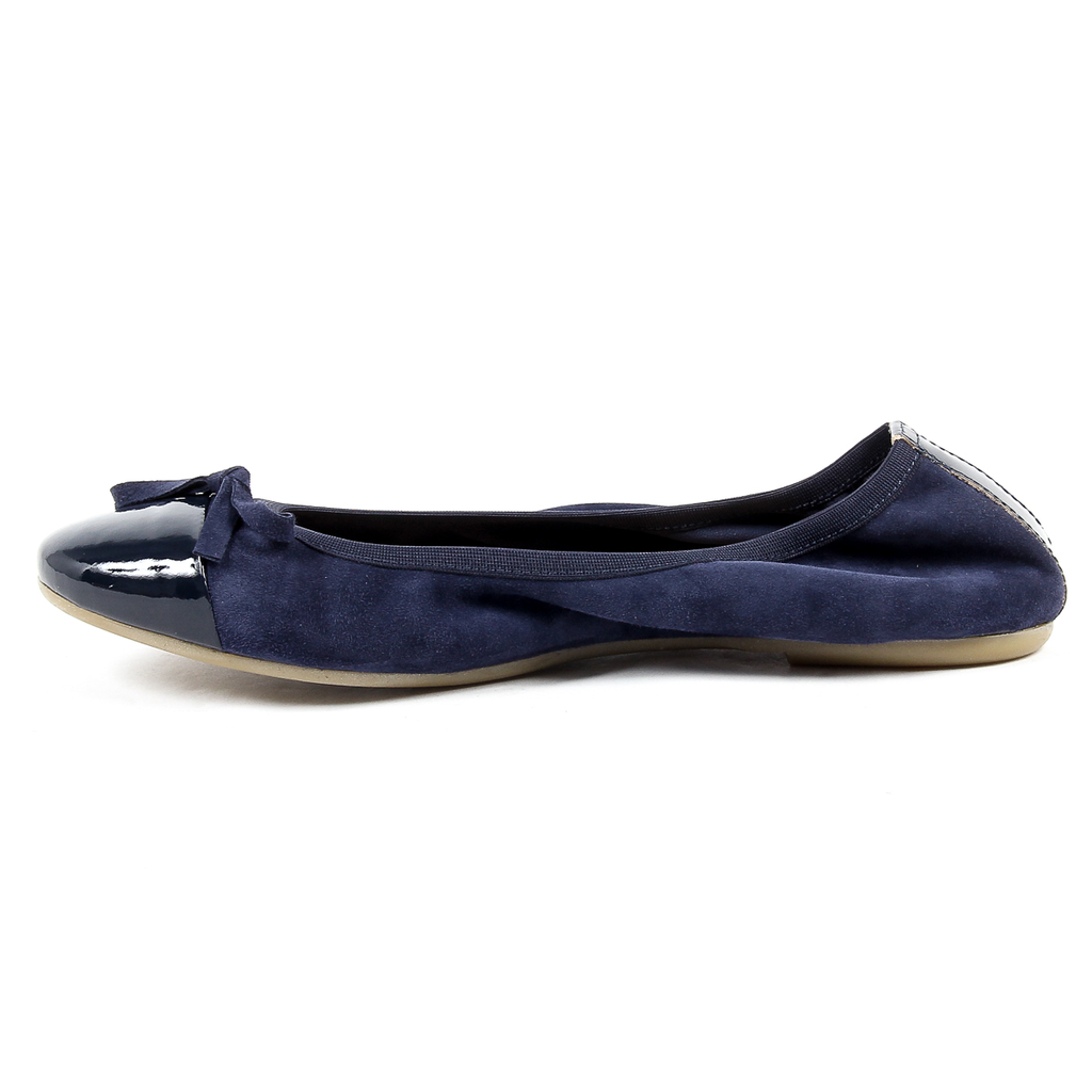 V 1969 Italia Womens Soft Ballerina Blue PAMELA