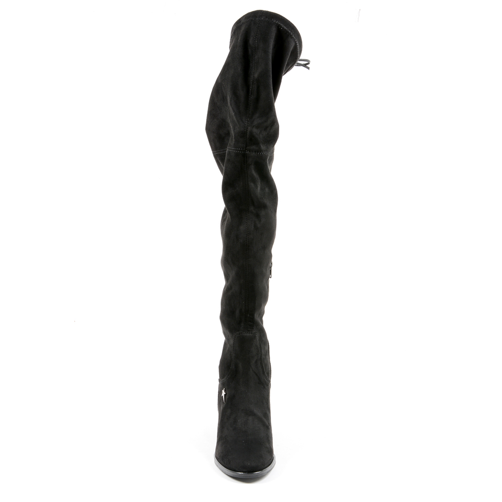 Andrew Charles Womens High Boot Black ALANNAH