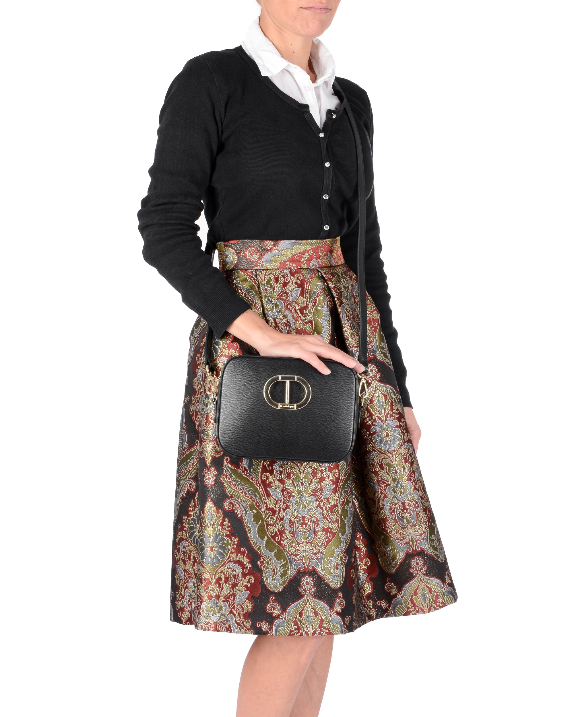 Bolso para cámara Catania negro